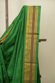 Green Narayan Peth Silk Saree - SRGNPSS17