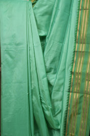 Mint Green Narayan Peth Silk Saree - SRMGNPSS15