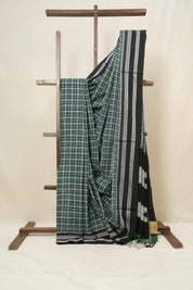 Green Cotton Ilkal Saree  - SRGCIS586