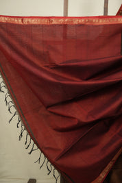 Brick Maheshwari Saree- SRBMS1346