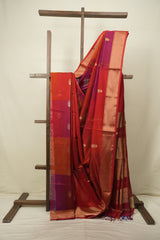 Multicolour Maheshwari Saree- SRMMS1361
