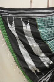 Green Cotton Ilkal Saree  - SRGCIS586