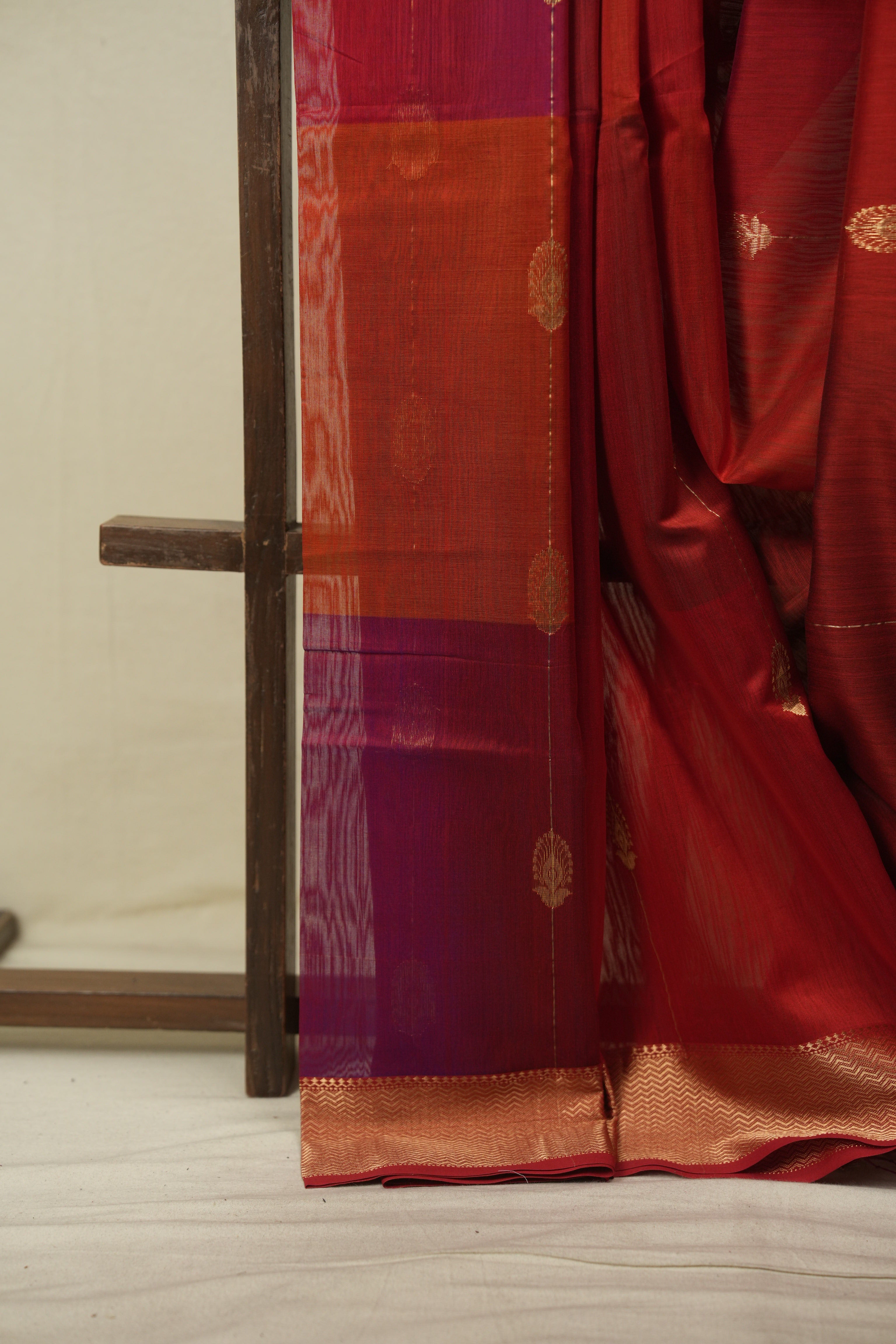 Multicolour Maheshwari Saree- SRMMS1361