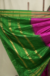 Rani Pink Narayan Peth Silk Saree - SRRPNPSS06