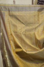 Coffee Brown Kanjivaram Silk Saree - SRCBKSS1030