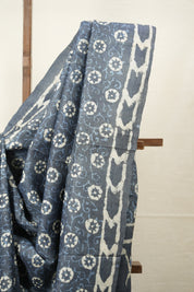 Dark Grey HBP Tussar Silk Saree - SRDGHTSS736