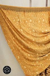 Cream HBP Modal Silk Saree - SRCMSS371