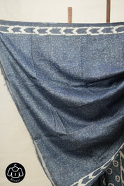 Dark Grey HBP Tussar Silk Saree - SRDGHTSS736