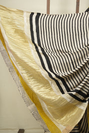 OFF -White HBP Modal Silk Saree - SROWMSS729