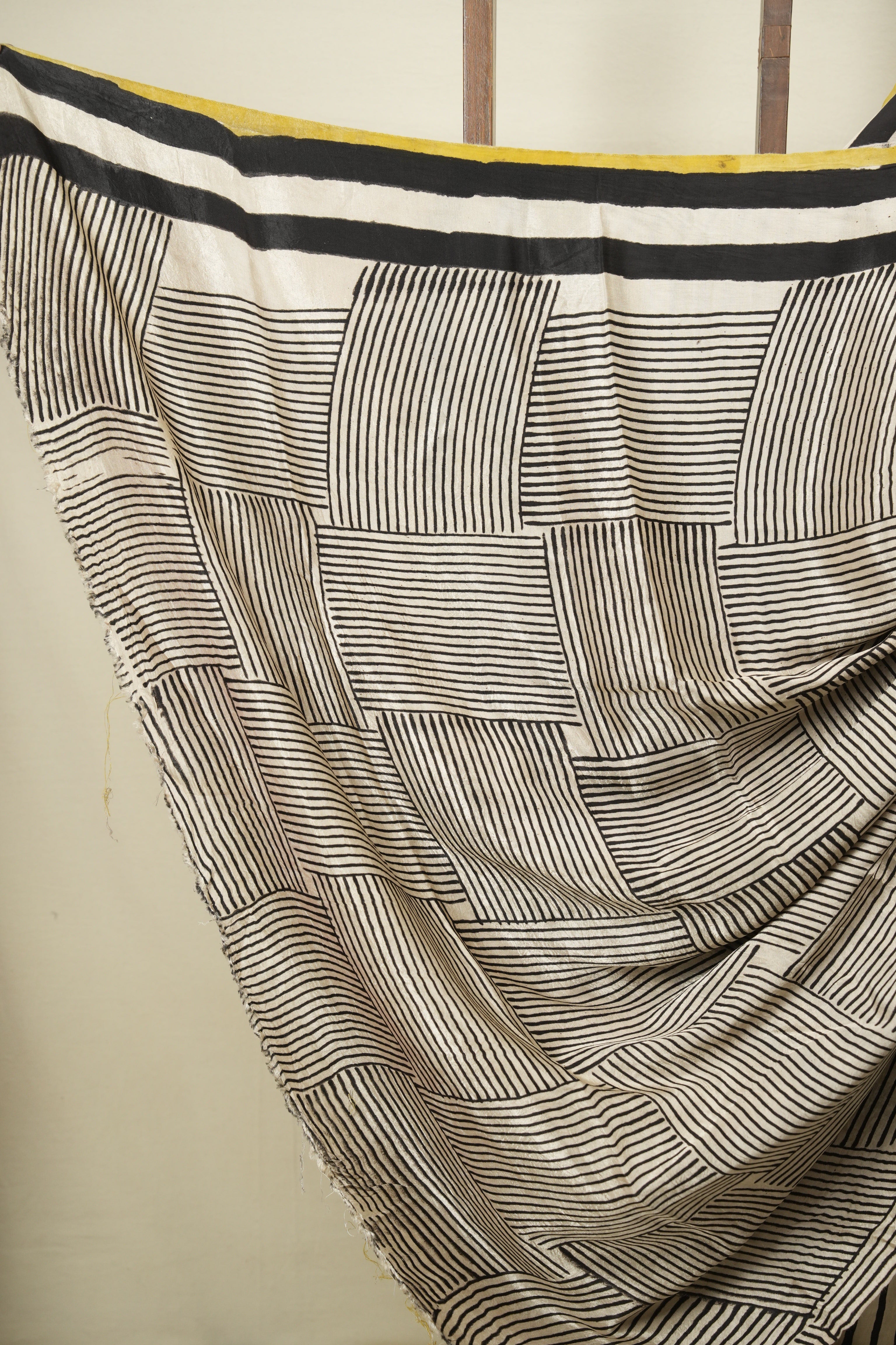 OFF -White HBP Modal Silk Saree - SROWMSS729