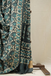 Rama Green HBP Tussar Silk Saree - SRRGHTSS735