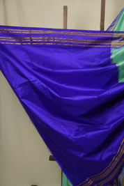 Aqua Narayan Peth Silk Saree - SRANPSS14