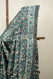 Rama Green HBP Tussar Silk Saree - SRRGHTSS735