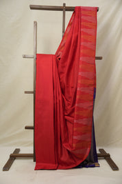 Red Kanjivaram Silk Saree - SRRKSS1029