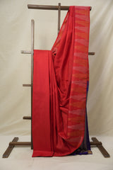 Red Kanjivaram Silk Saree - SRRKSS1029