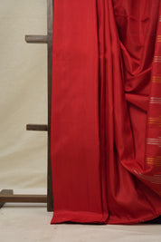 Red Kanjivaram Silk Saree - SRRKSS1029