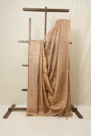 Purple Gold Tissue Tussar Silk Saree - SRPGTTSS485