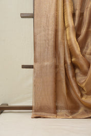 Purple Gold Tissue Tussar Silk Saree - SRPGTTSS485