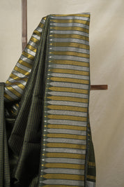 Green Kanjivaram Silk Saree - SRGKSS1023