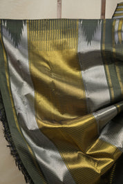 Green Kanjivaram Silk Saree - SRGKSS1023
