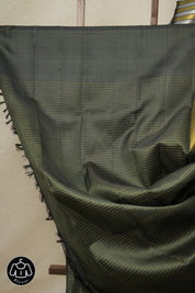 Green Kanjivaram Silk Saree - SRGKSS1023