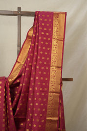 Maroon Kanjivaram Silk Saree - SRMKSS1045