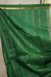 Cream Kanjivaram Silk Saree - SRCKSS1041
