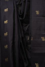 Dark Purple Kanjivaram Silk Saree - SRDPKSS1040