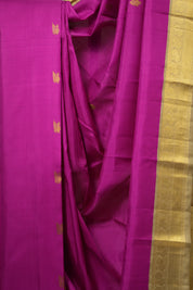 Rani Pink Kanjivaram Silk Saree - SRRPKSS1044