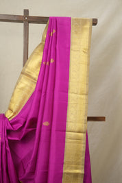 Rani Pink Kanjivaram Silk Saree - SRRPKSS1044