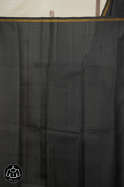 Black Kanjivaram Silk Saree - SRBKSS1038