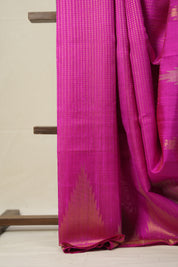 Pink Raw Silk Saree - SRPRSS956