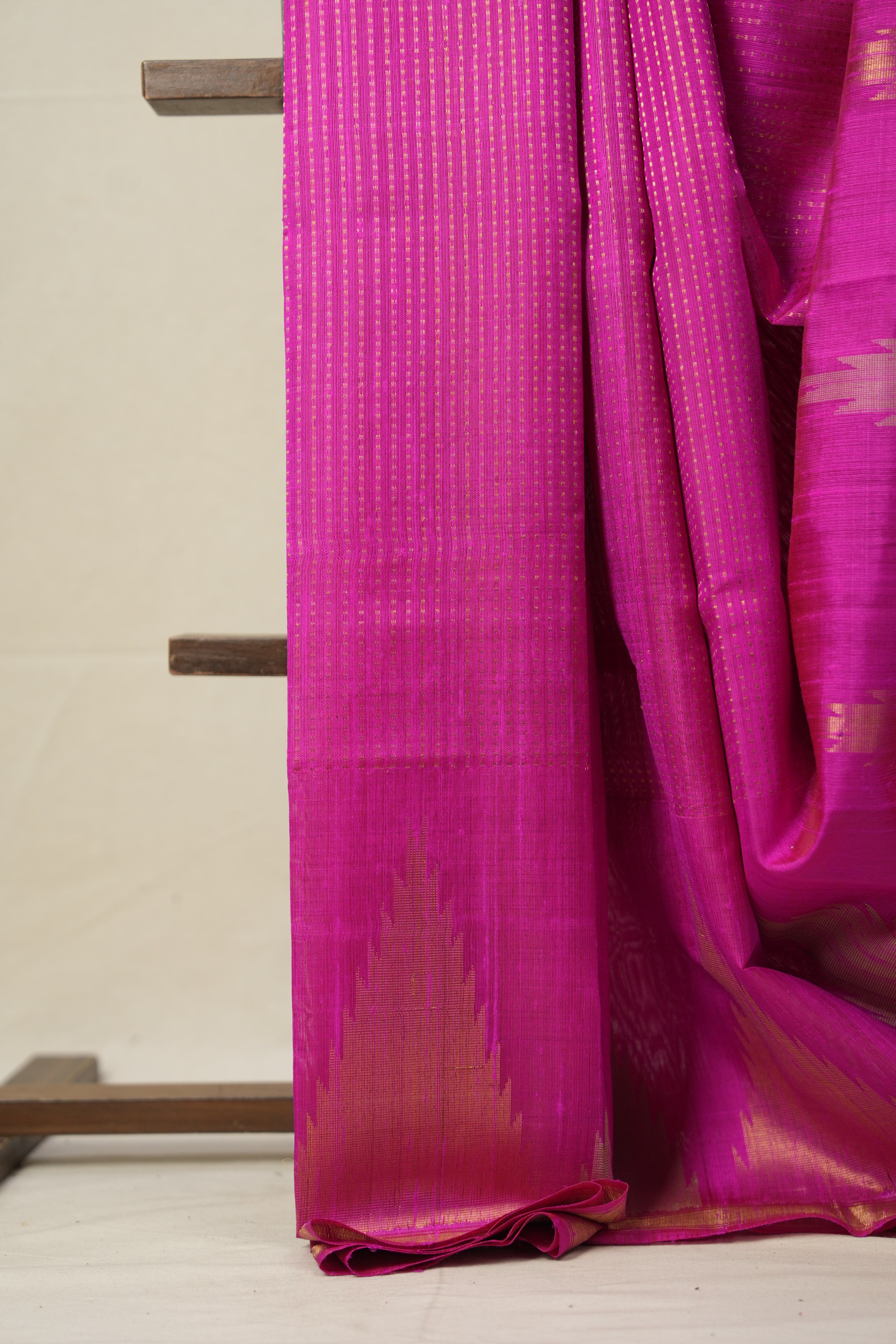 Pink Raw Silk Saree - SRPRSS956