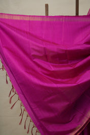 Pink Raw Silk Saree - SRPRSS956