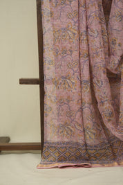 Pink HBP Kota Doria Saree - SRPKDS273