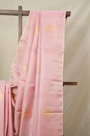 Pastel Pink Kanjivaram Silk Saree - SRPPKSS1049