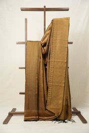 Khaki Raw Silk Saree - SRKRSS958