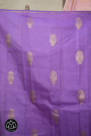 Pastel Pink Kanjivaram Silk Saree - SRPPKSS1049