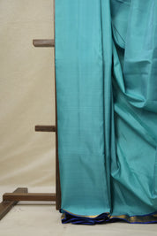 Turquoise Kanjivaram Silk Saree - SRTKSS1050