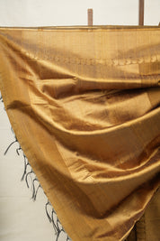 Khaki Raw Silk Saree - SRKRSS958