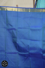 Turquoise Kanjivaram Silk Saree - SRTKSS1050