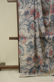 White Kota Doria Saree - SRWKDS273