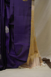 Purple Kanjivaram Silk Saree - SRPKSS1048