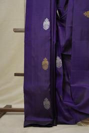 Purple Kanjivaram Silk Saree - SRPKSS1048