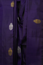Purple Kanjivaram Silk Saree - SRPKSS1048