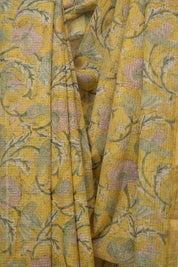 Yellow HBP Kota Doria Saree - SRYKDS290