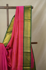 Rani Pink Kanjivaram Silk Saree - SRRPKSS1046