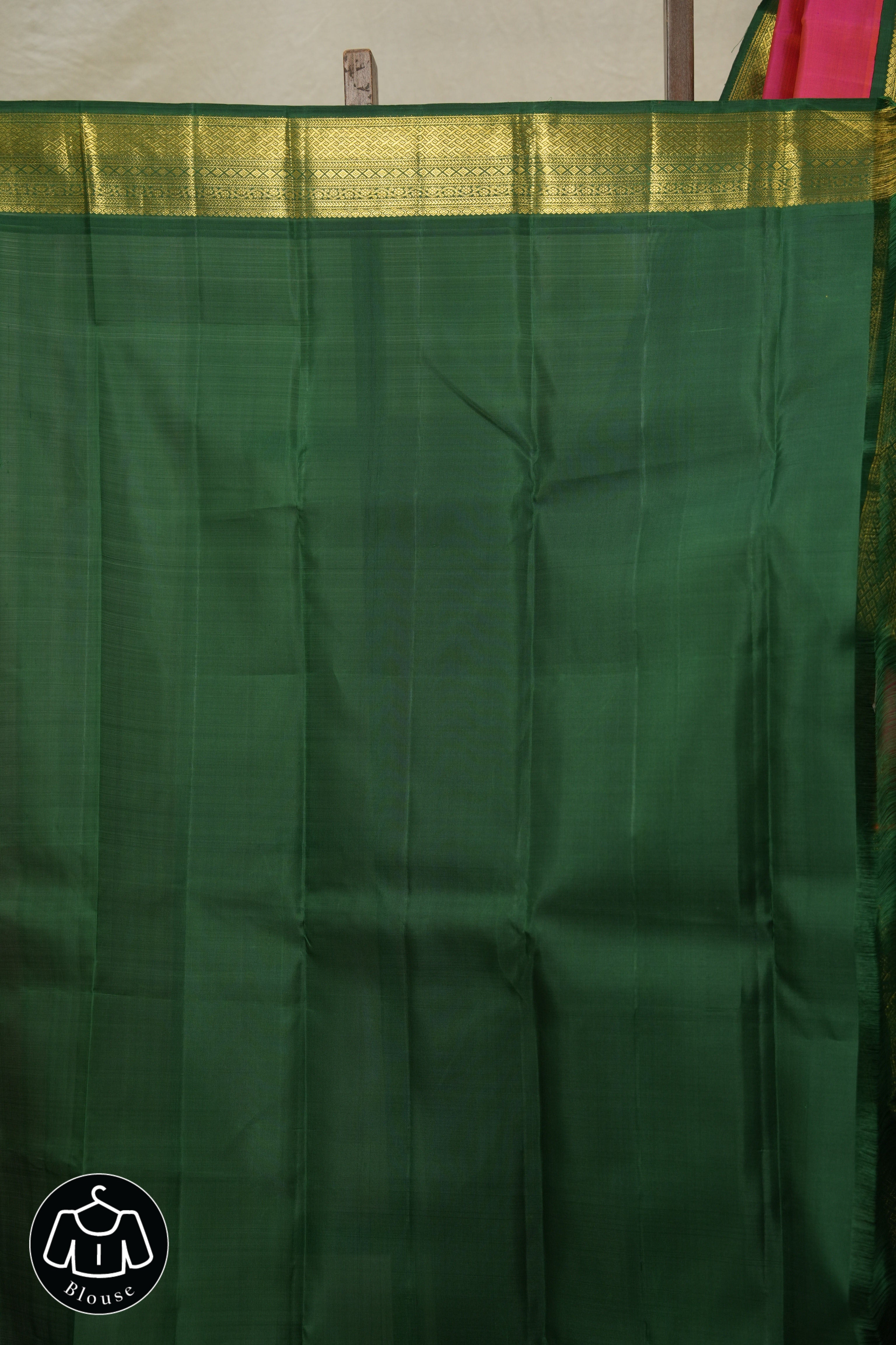 Rani Pink Kanjivaram Silk Saree - SRRPKSS1046