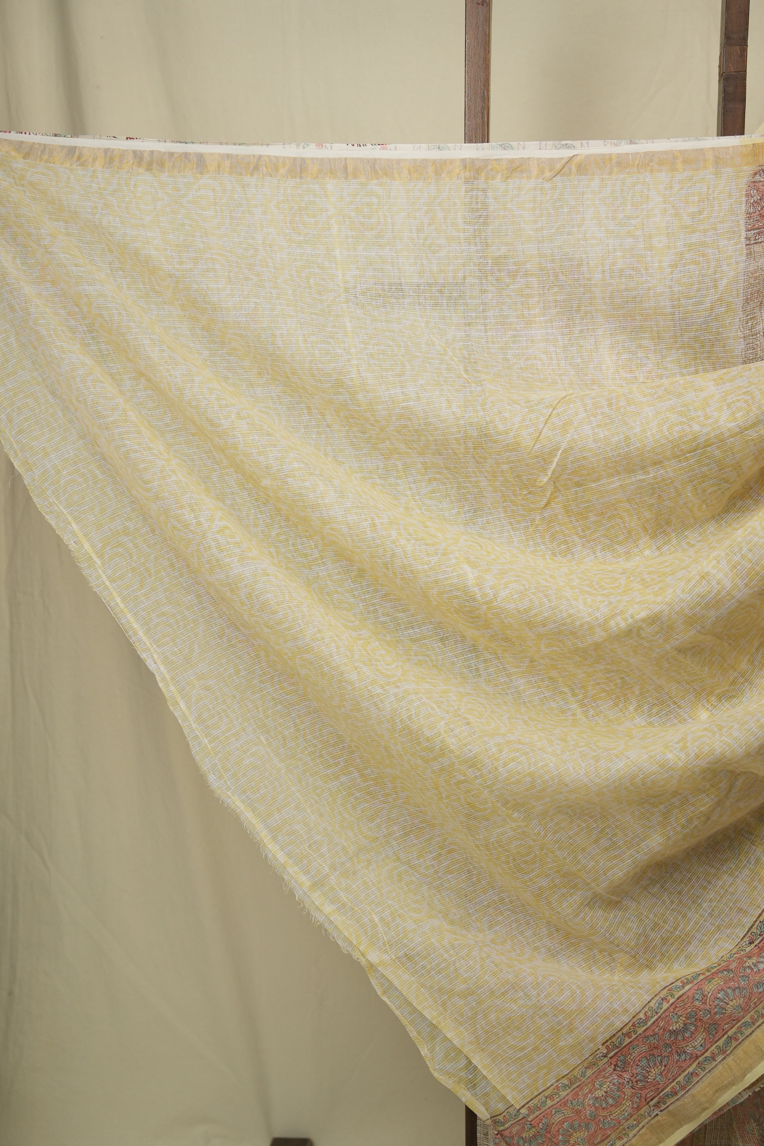 White HBP Kota Doria Saree - SRWKDS289