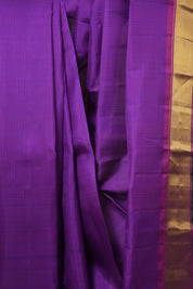 Pink Purple Kanjivaram Silk Saree - SRPPKSS1055